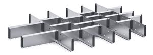 23 Compartment Steel Divider Kit External 1050W x750 x 100H Bott Cubio Steel Divider Kits 43020739.51 